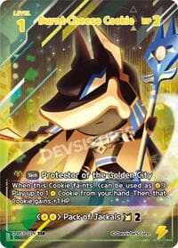 Burnt Cheese Cookie (SSR) - Age of Heroes and Kingdoms - CookieRun: Braverse TCG card