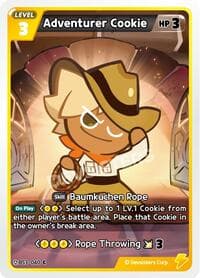Adventurer Cookie (040) - Age of Heroes and Kingdoms - CookieRun: Braverse TCG card