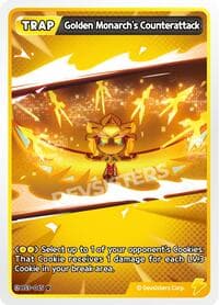 Golden Monarch's Counterattack - Age of Heroes and Kingdoms - CookieRun: Braverse TCG card