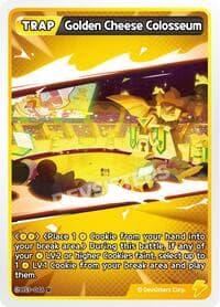 Golden Cheese Colosseum - Age of Heroes and Kingdoms - CookieRun: Braverse TCG card