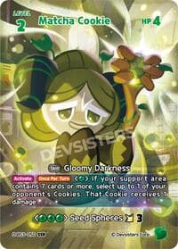 Matcha Cookie (SSR) - Age of Heroes and Kingdoms - CookieRun: Braverse TCG card