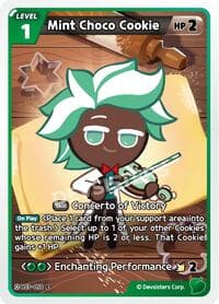 Mint Choco Cookie (052) - Age of Heroes and Kingdoms - CookieRun: Braverse TCG card