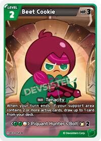 Beet Cookie (054) - Age of Heroes and Kingdoms - CookieRun: Braverse TCG card