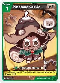 Pinecone Cookie - Age of Heroes and Kingdoms - CookieRun: Braverse TCG card