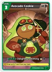 Avocado Cookie (058) - Age of Heroes and Kingdoms - CookieRun: Braverse TCG card