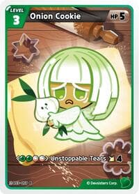 Onion Cookie - Age of Heroes and Kingdoms - CookieRun: Braverse TCG card