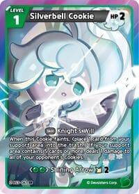 Silverbell Cookie - Age of Heroes and Kingdoms - CookieRun: Braverse TCG card