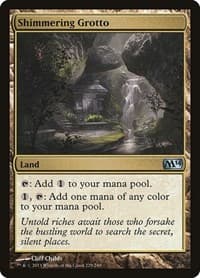 Shimmering Grotto - Magic 2014 (M14) - Magic: The Gathering card
