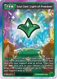 Soul Jam: Light of Freedom - Age of Heroes and Kingdoms - CookieRun: Braverse TCG card