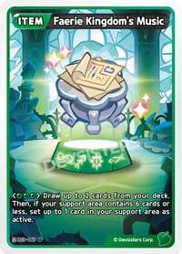 Faerie Kingdom's Music - Age of Heroes and Kingdoms - CookieRun: Braverse TCG card