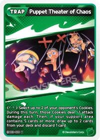 Puppet Theater of Chaos - Age of Heroes and Kingdoms - CookieRun: Braverse TCG card