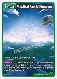 Mystical Faerie Kingdom - Age of Heroes and Kingdoms - CookieRun: Braverse TCG card