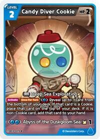 Candy Diver Cookie - Age of Heroes and Kingdoms - CookieRun: Braverse TCG card