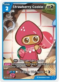 Strawberry Cookie - Age of Heroes and Kingdoms - CookieRun: Braverse TCG card