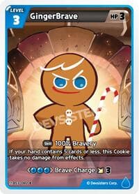 GingerBrave (082) - Age of Heroes and Kingdoms - CookieRun: Braverse TCG card