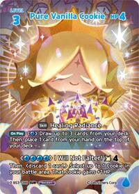 Pure Vanilla Cookie (SUR) - Age of Heroes and Kingdoms - CookieRun: Braverse TCG card