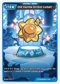 Old Vanilla Orchid Locket - Age of Heroes and Kingdoms - CookieRun: Braverse TCG card