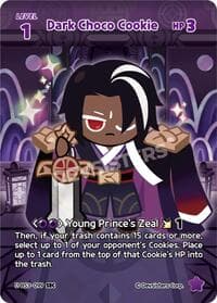 Dark Choco Cookie (SEC) - Age of Heroes and Kingdoms - CookieRun: Braverse TCG card