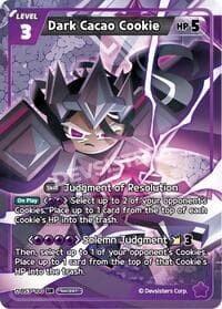 Dark Cacao Cookie - Age of Heroes and Kingdoms - CookieRun: Braverse TCG card