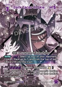Dark Cacao Cookie (SUR) - Age of Heroes and Kingdoms - CookieRun: Braverse TCG card