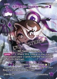 Affogato Cookie (SSR) - Age of Heroes and Kingdoms - CookieRun: Braverse TCG card