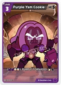 Purple Yam Cookie - Age of Heroes and Kingdoms - CookieRun: Braverse TCG card