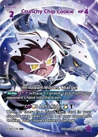 Crunchy Chip Cookie (SSR) - Age of Heroes and Kingdoms - CookieRun: Braverse TCG card
