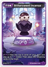 Bittersweet Incense - Age of Heroes and Kingdoms - CookieRun: Braverse TCG card