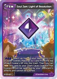 Soul Jam: Light of Resolution - Age of Heroes and Kingdoms - CookieRun: Braverse TCG card