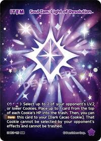 Soul Jam: Light of Resolution (SSR) - Age of Heroes and Kingdoms - CookieRun: Braverse TCG card
