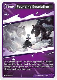 Founding Resolution - Age of Heroes and Kingdoms - CookieRun: Braverse TCG card