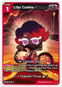 Lilac Cookie - Age of Heroes and Kingdoms - CookieRun: Braverse TCG card