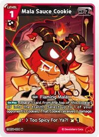 Mala Sauce Cookie (004) - Age of Heroes and Kingdoms - CookieRun: Braverse TCG card