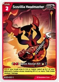 Scovillia Headmaster - Age of Heroes and Kingdoms - CookieRun: Braverse TCG card