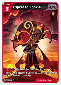 Espresso Cookie (009) - Age of Heroes and Kingdoms - CookieRun: Braverse TCG card