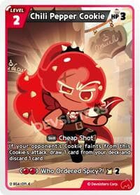 Chili Pepper Cookie - Age of Heroes and Kingdoms - CookieRun: Braverse TCG card