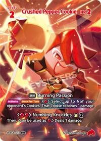 Crushed Pepper Cookie (SUR) - Age of Heroes and Kingdoms - CookieRun: Braverse TCG card