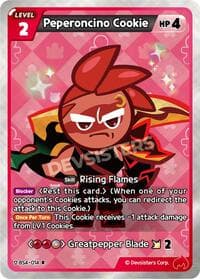 Peperoncino Cookie - Age of Heroes and Kingdoms - CookieRun: Braverse TCG card