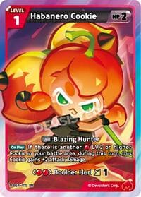 Habanero Cookie - Age of Heroes and Kingdoms - CookieRun: Braverse TCG card
