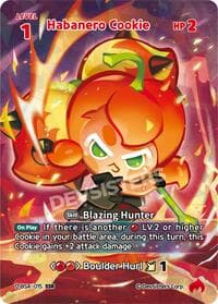 Habanero Cookie (SSR) - Age of Heroes and Kingdoms - CookieRun: Braverse TCG card