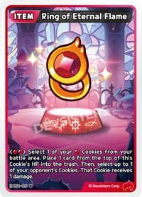 Ring of Eternal Flame - Age of Heroes and Kingdoms - CookieRun: Braverse TCG card