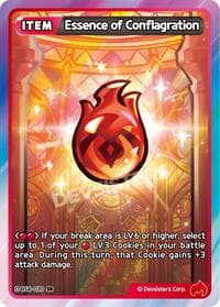 Essence of Conflagration - Age of Heroes and Kingdoms - CookieRun: Braverse TCG card
