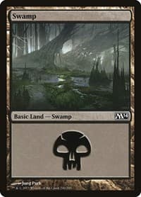 Swamp (240) - Magic 2014 (M14) - Magic: The Gathering card