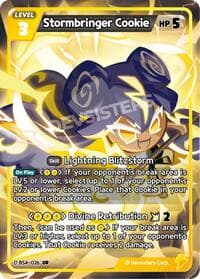 Stormbringer Cookie - Age of Heroes and Kingdoms - CookieRun: Braverse TCG card