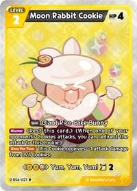 Moon Rabbit Cookie (027) - Age of Heroes and Kingdoms - CookieRun: Braverse TCG card