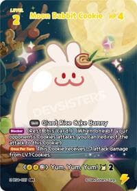 Moon Rabbit Cookie (027) (SEC) - Age of Heroes and Kingdoms - CookieRun: Braverse TCG card