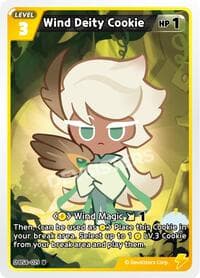 Wind Deity Cookie - Age of Heroes and Kingdoms - CookieRun: Braverse TCG card