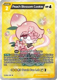 Peach Blossom Cookie - Age of Heroes and Kingdoms - CookieRun: Braverse TCG card