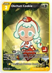 Okchun Cookie - Age of Heroes and Kingdoms - CookieRun: Braverse TCG card