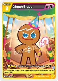 GingerBrave (036) - Age of Heroes and Kingdoms - CookieRun: Braverse TCG card